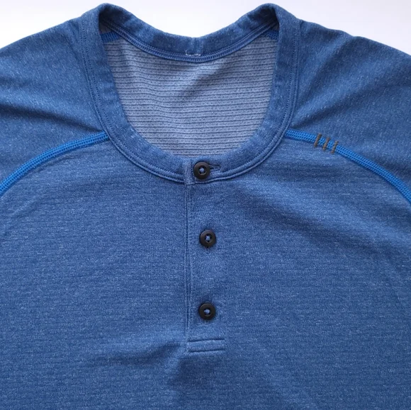 🍋Lululemon Men's Metal Vent Tech Long Sleeve Henley - Picture 5 of 13